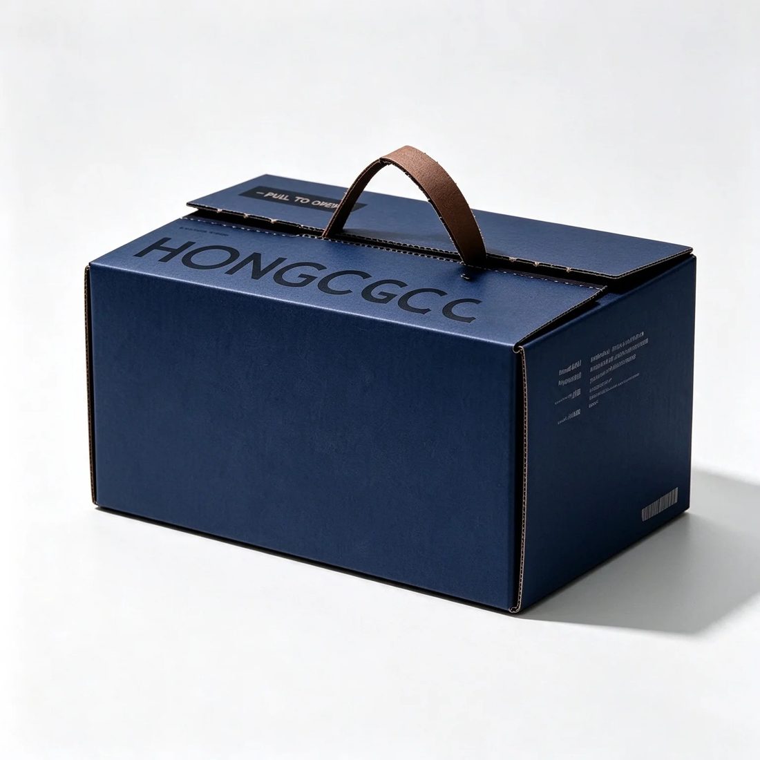 Individuell Corrugated Papier Box Rectangular Verpackung Karton