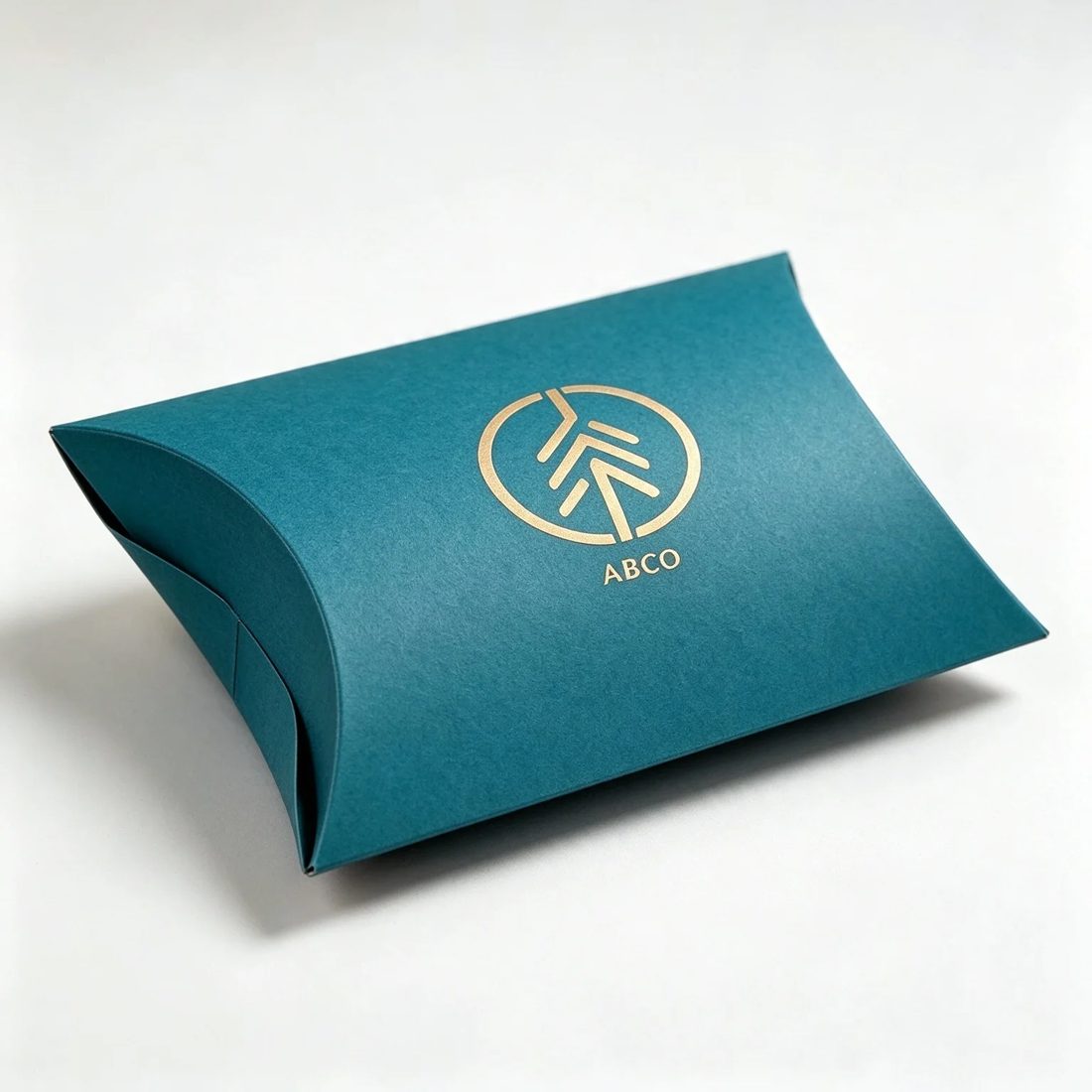 Individuell Bedruckt Papier Pillow Boxes Faltbar Karton Verpackung