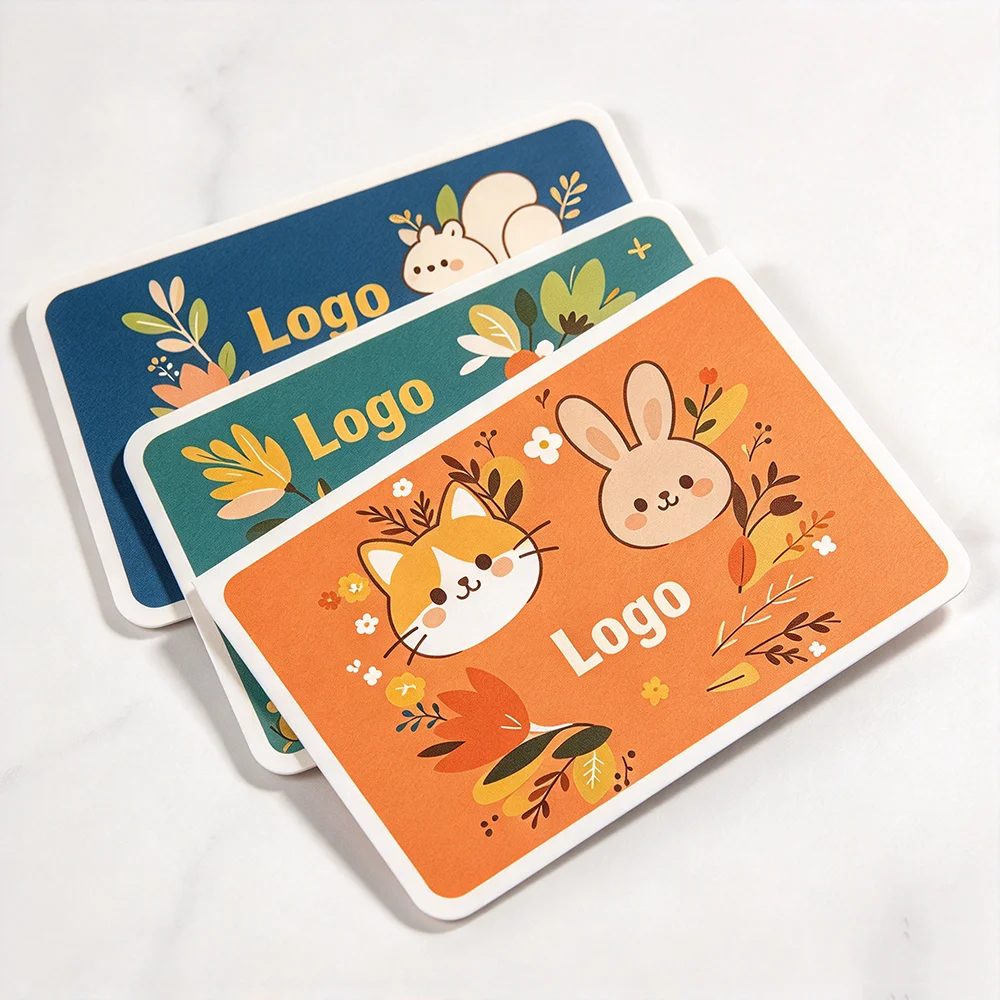 Personnalisé Colorful Logo Paperboard Business Cards Digital Printing Film Lamination