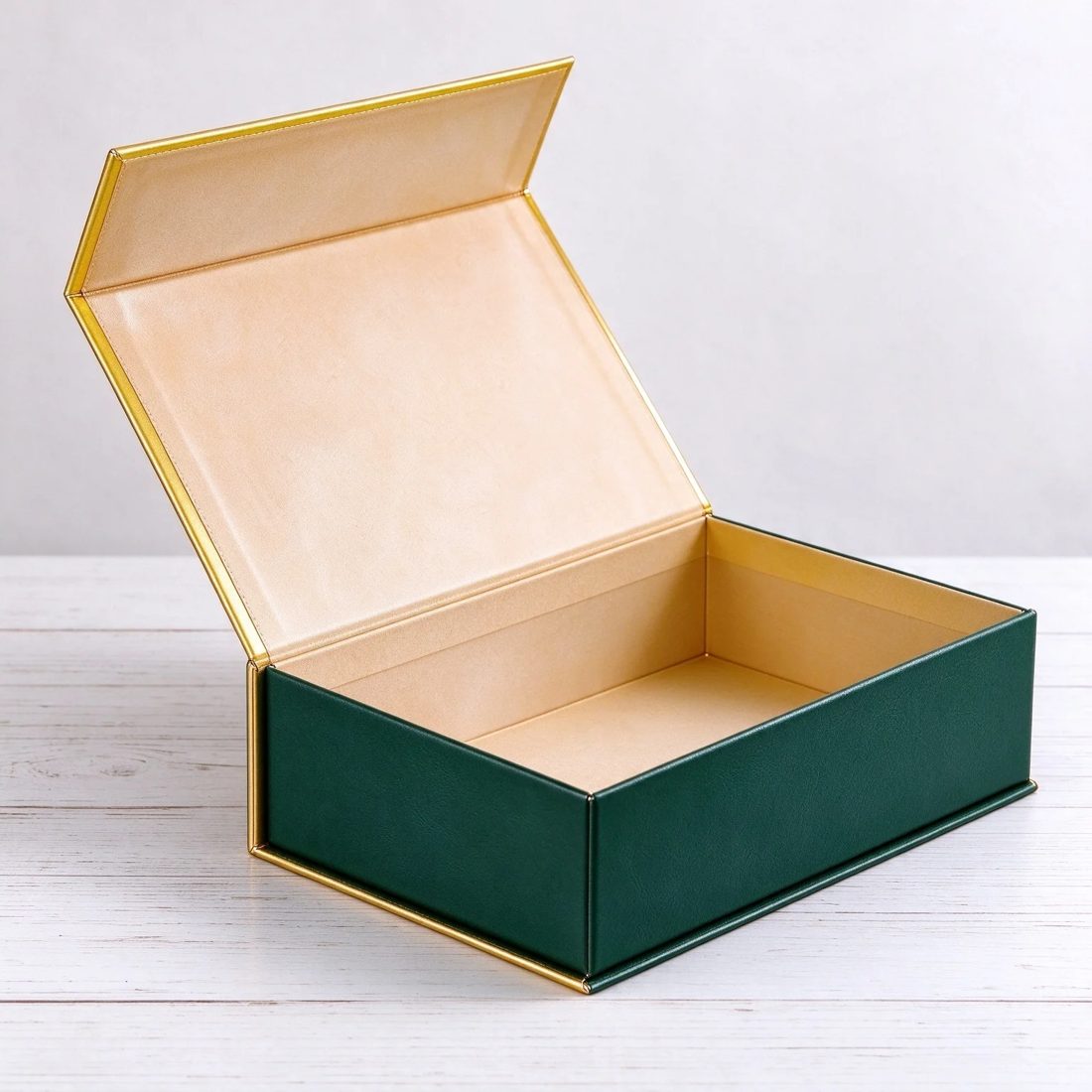 Logo Personnalisé Corrugated Papier Coffret Cadeau Luxe Emballage