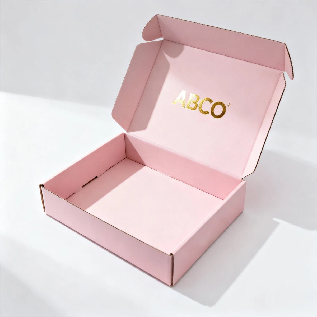 Logo Corrugated Shipping Box