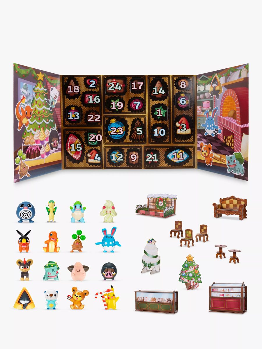 Pokémon Pokémon Holiday Advent Calendar 2026 (Battle Figures, Jazwares)