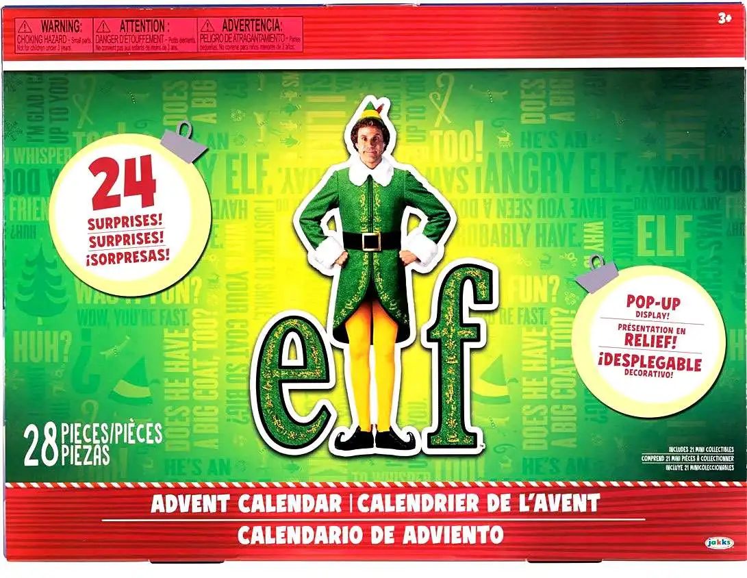 JAKKS Pacific Holiday Elf Advent Calendar
