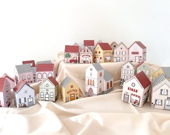 typealive HYGGEDORF DIY Advent Calendar Village