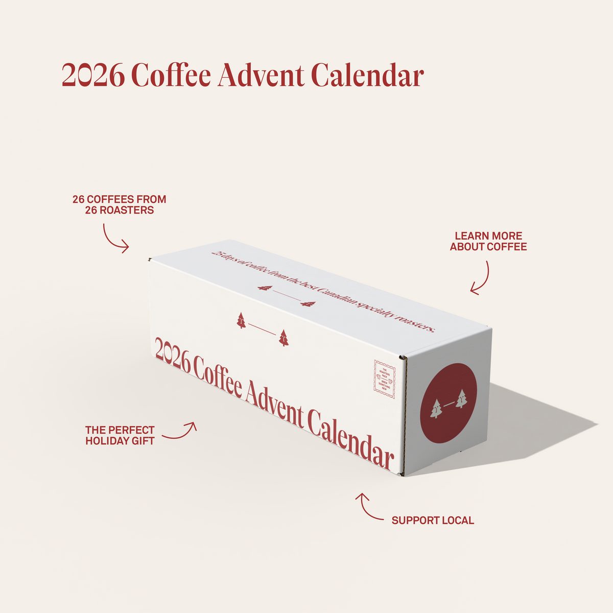 The Roasters Pack 2026 Coffee Advent Calendar