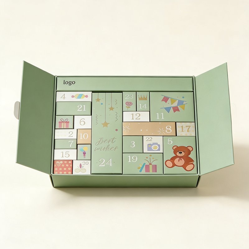 Engraved Wall Advent Calendar Box
